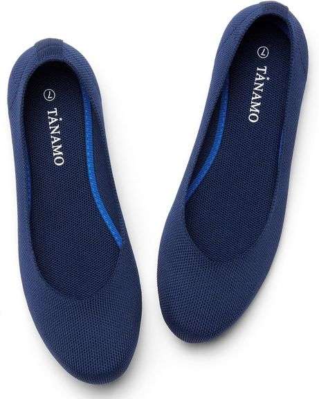Tanamo Women's Flat Ballet Shoes Slip-On Flats Size 7.5 image