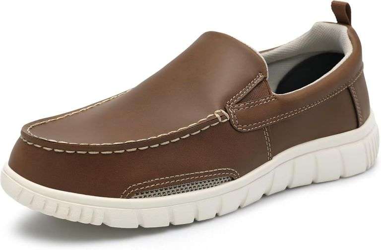 Men's Loafers Arch Support Slip-On Shoes Size 12 image