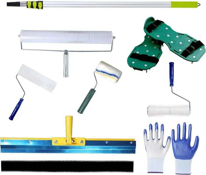 Self Leveling Epoxy Floor Kit for Garage Tools image