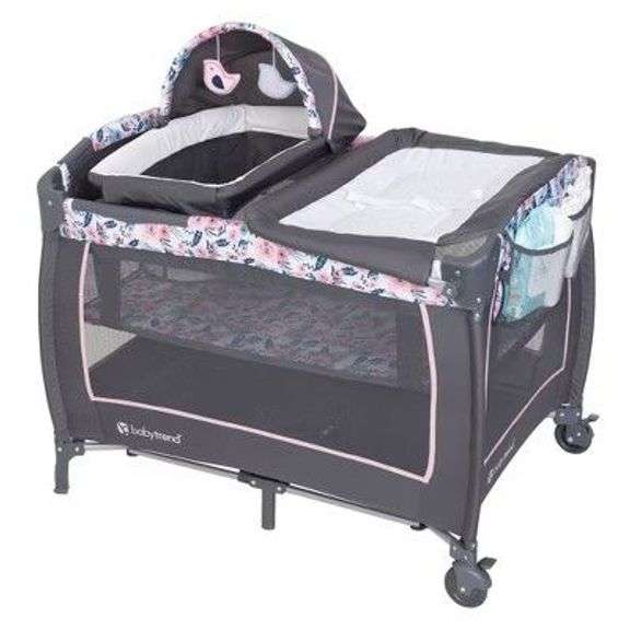 Baby Trend Lil Snooze Deluxe Nursery Center - Girl image