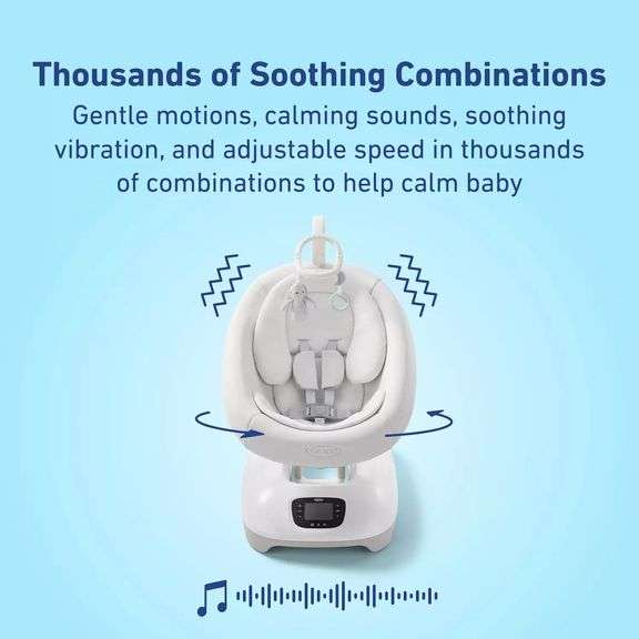 Graco SmartSense Baby Swing with Cry Detection image