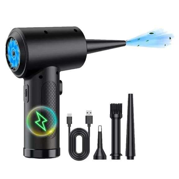 Rechargeable Air Duster - 3 Speeds for Cleaning image