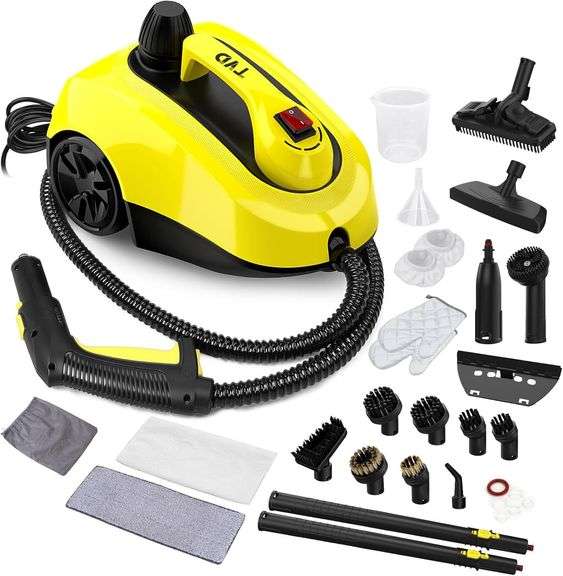 TVD Steam Cleaner Canister with 26 Accessories image