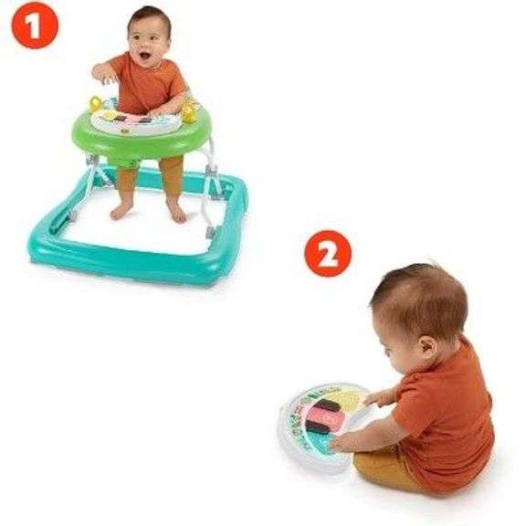 Bright Starts Tiny Trek 2-in-1 Baby Walker image