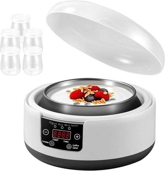 36Hr Yogurt Maker,1.2L Auto LCD Display,White image