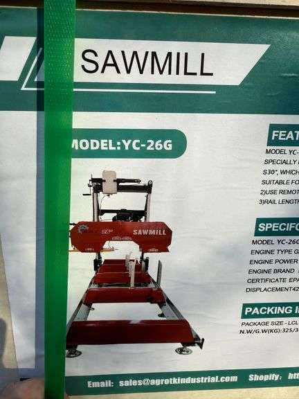 2025 AGT YC-26G Sawmill image