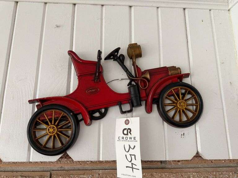 (2) Metal Car Signs image