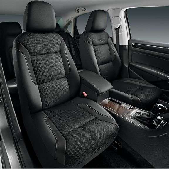 Skechers Memory Foam Car Seat Covers, Black image