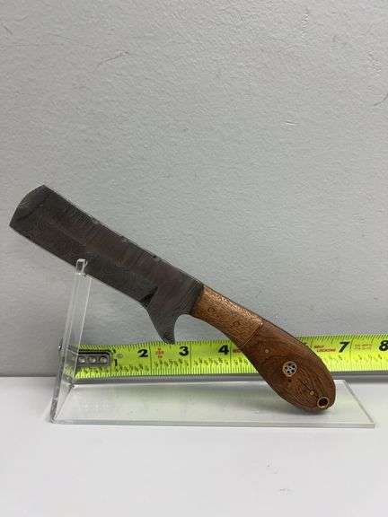 Hand Made Damascus Steel Knife with Custom Handle