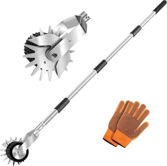 Wheel Rotary Edger Lawn Tool with 31.5-60" Handle image