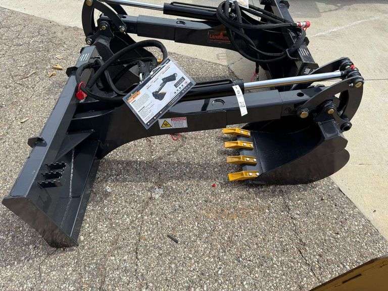 2025 Land Honor BH-12-72D Skid Steer Big Arm Backhoe image