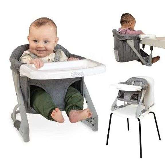 Infantino The Ultimate Travel Booster - Gray image