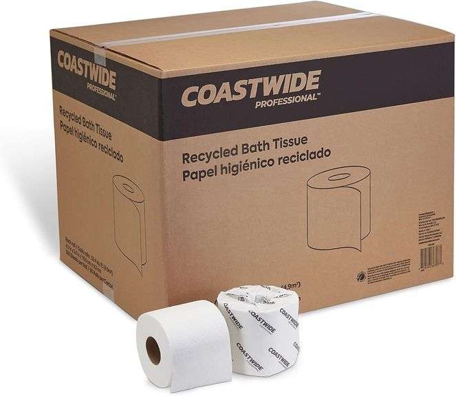 2-Ply Toilet Paper, 550-Sheet Roll, White (80) image