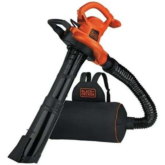 BLACK+DECKER VACPACK 120V/240V 12 Amp Leaf Blower image