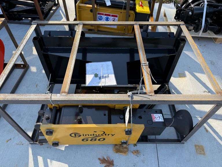 2025 AGT PD680-PZ Skid Steer Drop Hammer image