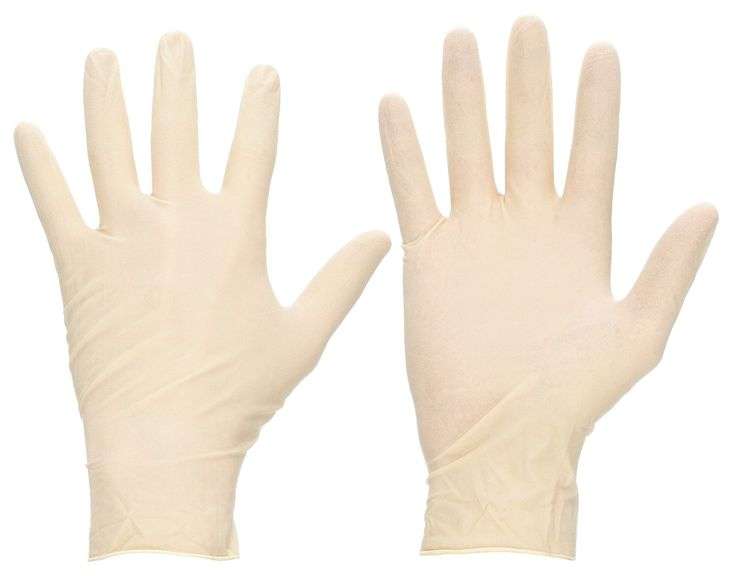 MICROFLEX 5 mil Powder-Free Beige Gloves 9.5" Lg (6 Cases) image