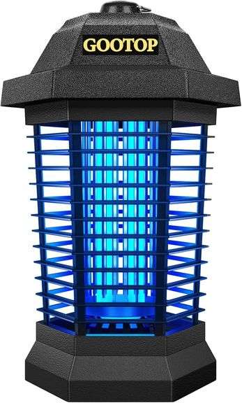 GOOTOP Bug Zapper Outdoor, Electric Fly Zapper image