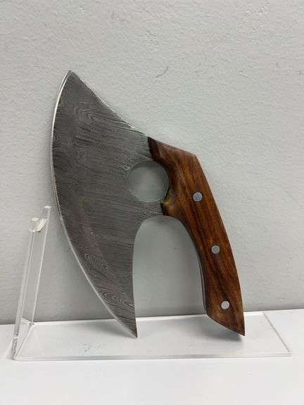 Hand Made Damascus Steel Knife with Custom Handle