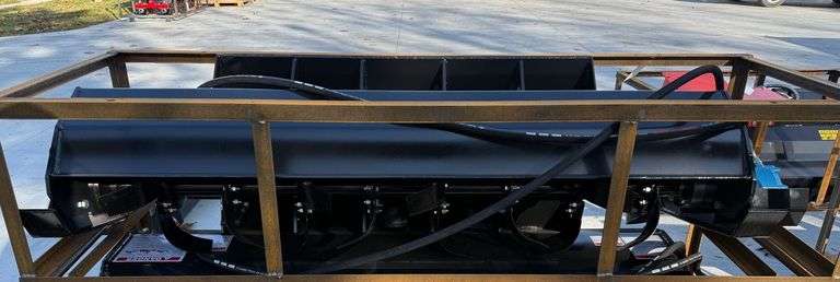 2025 AGT Mower King ECSSTR072 Skid Steer Rototiller 72" image