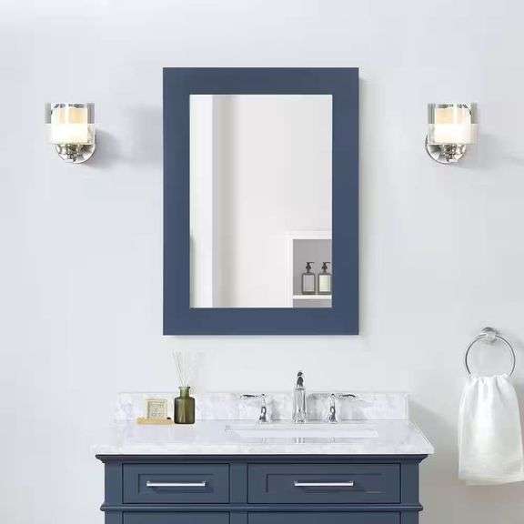 Sonoma Vanity Mirror, Midnight Blue image