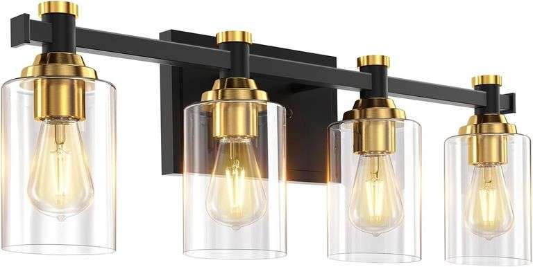 Amico Vanity Lights for Bathroom, 4-Lights 27.5in image