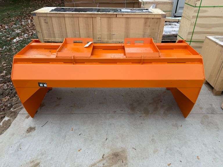 2025 Wolverine SP-15-84W Skid Steer Snow Pusher 84" image