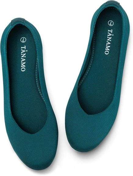 Tanamo Women's Flat Ballet Shoes Slip-On Size 8 image
