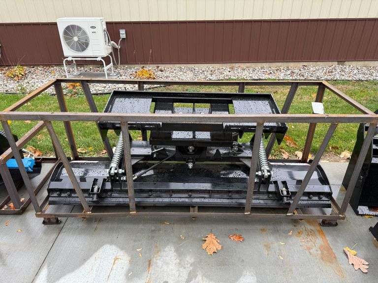 2025 AGT Mower King SPA84 84" Skid Steer Dozer Blade image