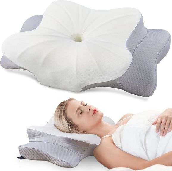 DONAMA Cervical Pillow, Ergonomic Memory Foam image