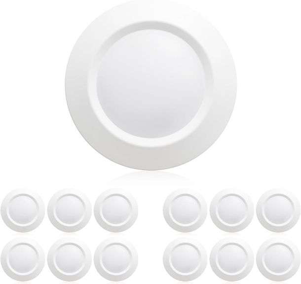 7.5  Flush Mount Disk Light, 4" J-Box, 1000lm (12) image