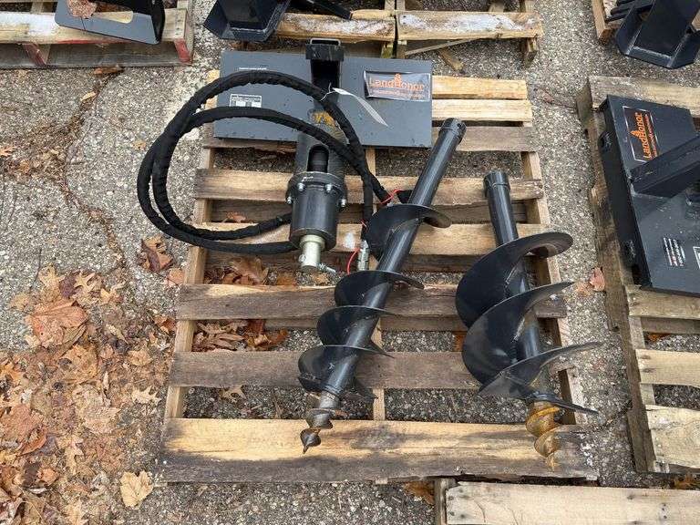 2025 Land Honor MAD-73-05C Mini Skid Steer Auger Drives with 2 Augers image