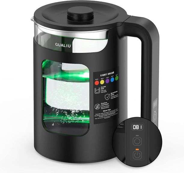 1.5L Smart Electric Kettle   1500W, Glass Temp LED image