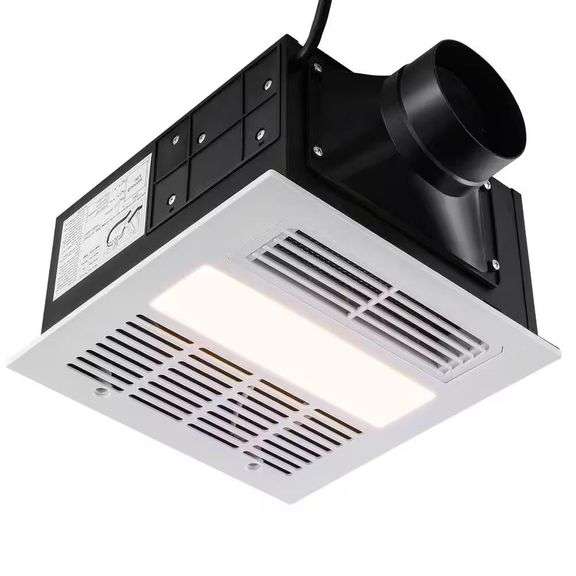 110 CFM Bath Exhaust Fan, 1500W Heating, Low Noise image