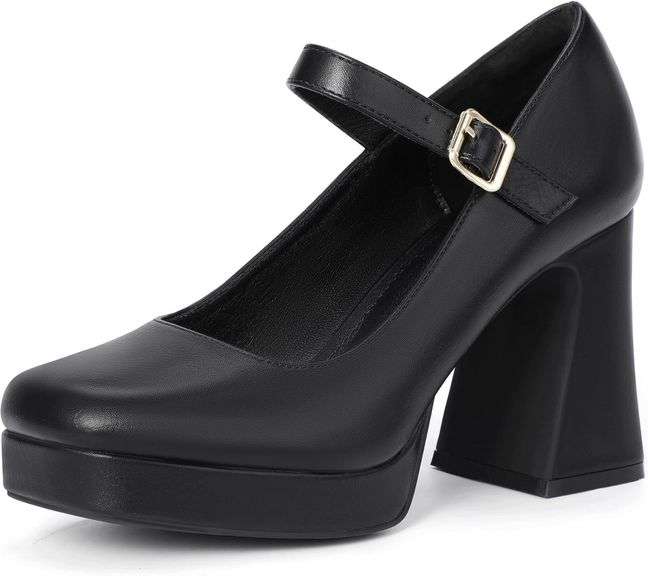 IDIFU IN4 Platform Mary Jane Pumps Size 9 image