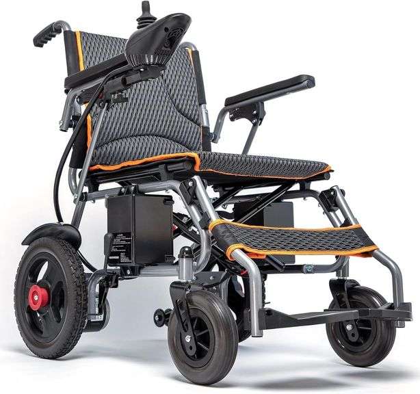 Electric Wheelchair, Lightweight & Foldable image