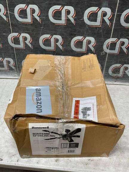 Honeywell Bontera 52-in Matte Black Ceiling Fan image