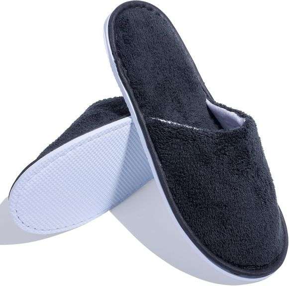 Washable Spa Slippers for Guests - Unisex