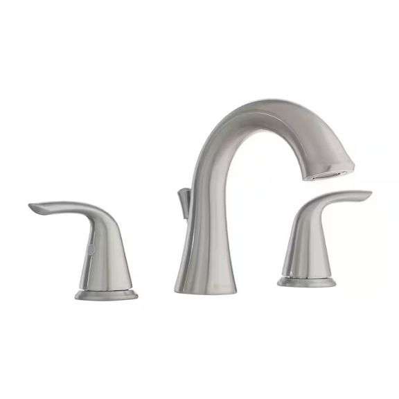 Irena 8 in. Widespread 2-Handle Faucet, Brushed Ni image