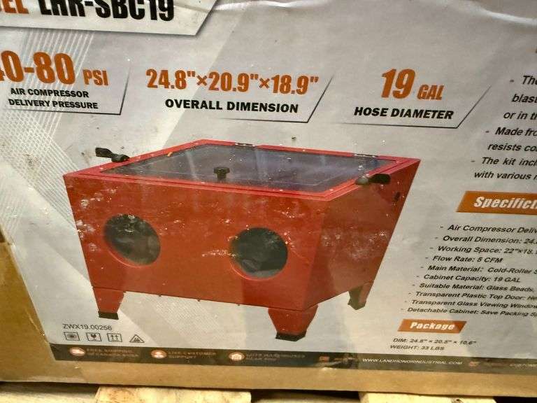 2025 Land Honor SBC19 19gal. Portable Sand Blasting Cabinet image
