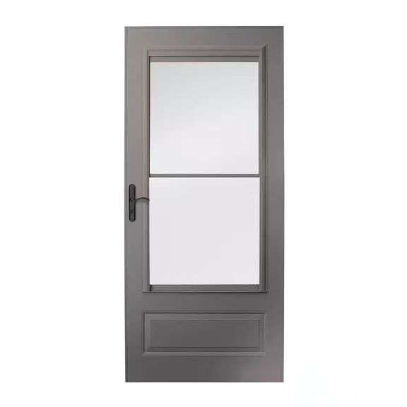 Andersen 400 Series 32x80 Charcoal Storm Door image