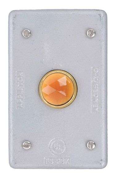 APPLETON Weatherproof Cover, 1-Gang, Pilot Lamps image