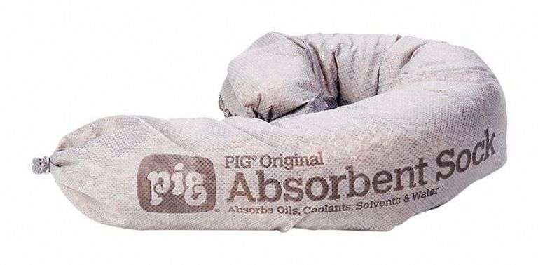 PIG Absorbent Sock 3x24in, 36pk, Gray image