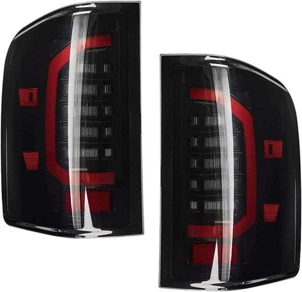 LED Tail Lights for 2007-2014 Chevy Silverado Pair image