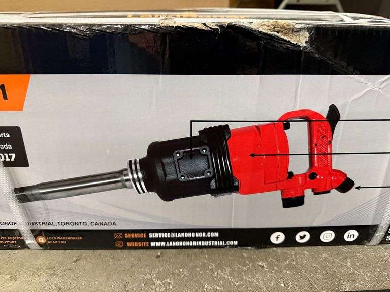 2025 Land Honor AIW1 1" Air Impact Wrench image