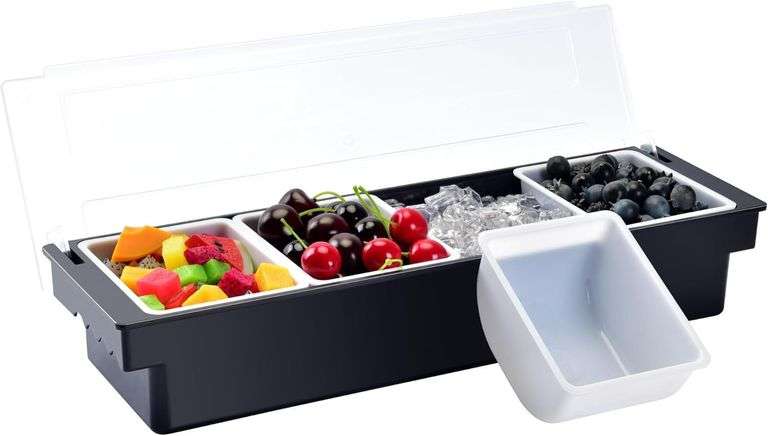V RESOURCING Ice Chilled Condiment Caddy 4x image