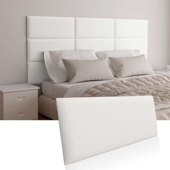 Upholstered Wall Mounted Headboard, 12-Pack image