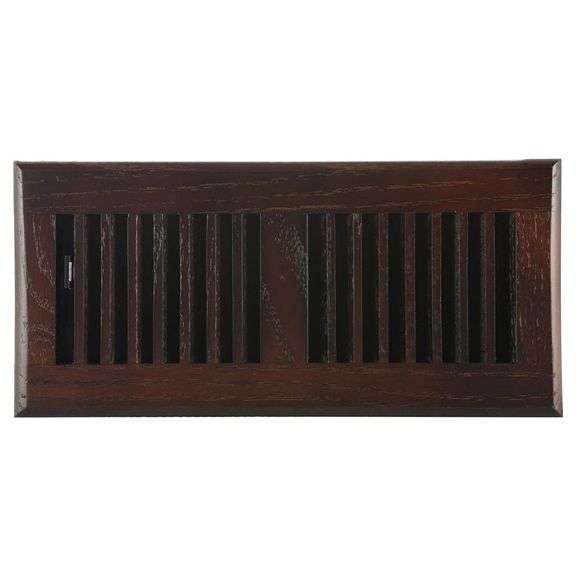 allen + roth 4-in x 14-in 2-way Red Oak Register (4 Pack) image