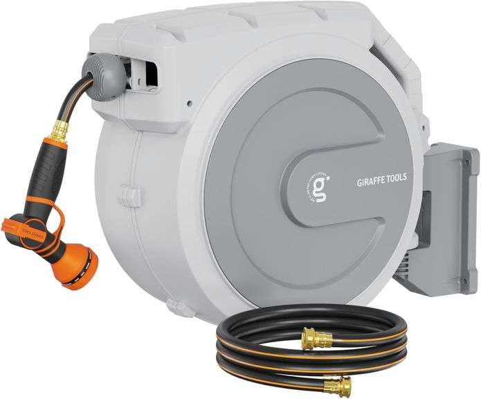 Giraffe Tools Retractable Hose Reel 130 Ft image