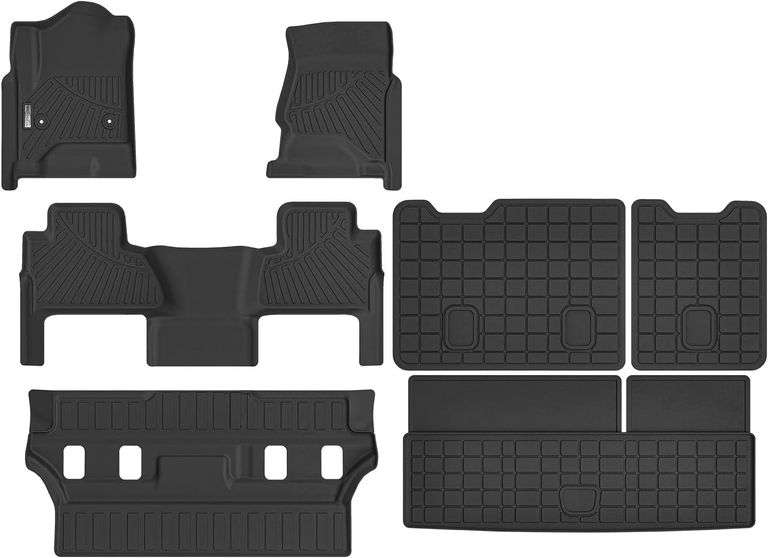 Tahoe/Yukon 7-seat Floor Mats, 2nd row (2015-2020) image