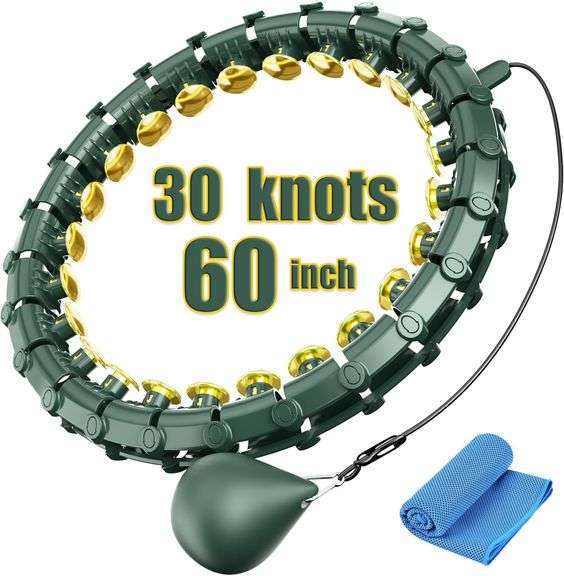 Dumoyi Smart Weighted Hoop for Adults Fitness Hoop image